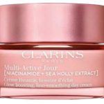 Clarins Multi Active day Cream All Skin types NEW Formula Озаряващ изглаждащ бръчките крем за лице за всички типове кожа