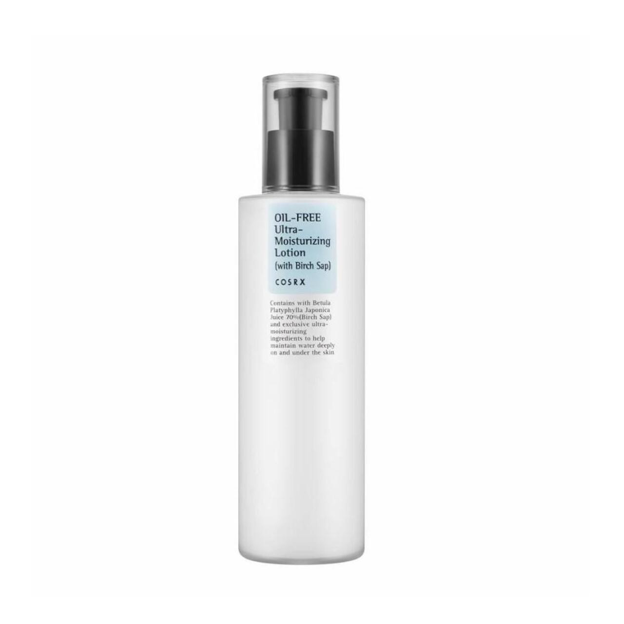 Cosrx Oil-Free Ultra Moisturizing Lotion Хидратиращ лосион за лице със сок от бреза Cosrx Oil-Free Ultra Moisturizing Lotion Хидратиращ лосион за лице със сок от бреза