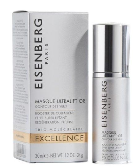 Eisenberg Excellence Gold Utralift Mask Луксозна ултра лифтинг маска за околоочен контур със злато