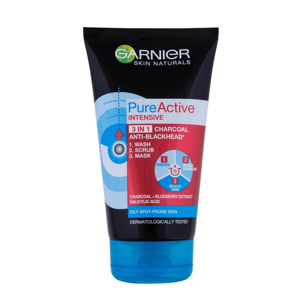Garnier PURE ACTIVE INTENSIVE Гел 3 в 1 против черни точки Garnier PURE ACTIVE INTENSIVE Гел 3 в 1 против черни точки