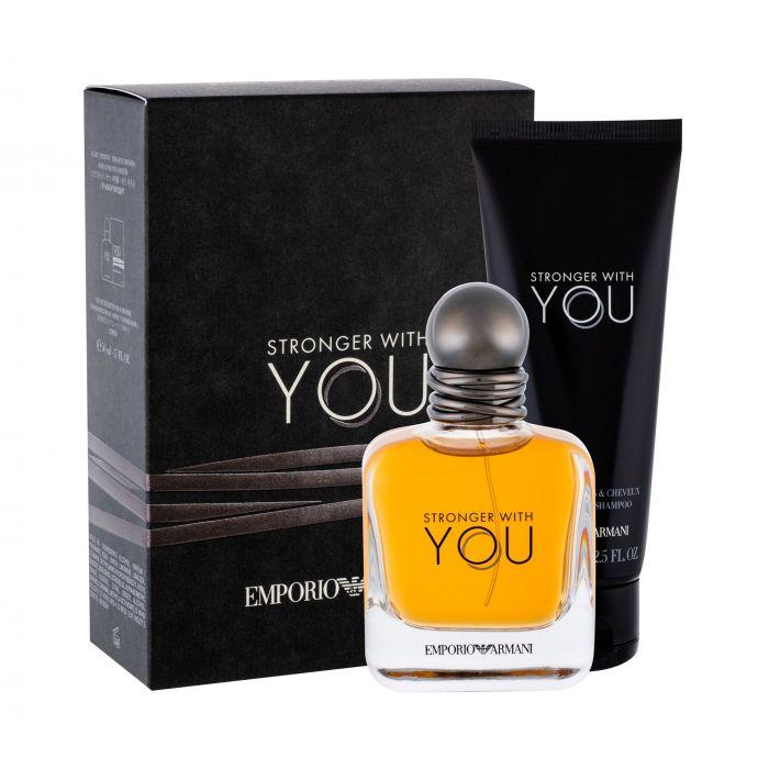 Giorgio Armani Stronger With You Подаръчен комплект за мъже Giorgio Armani Stronger With You Подаръчен комплект за мъже