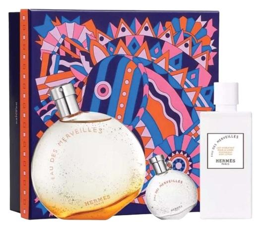 Hermes Eau des Merveilles Подаръчен комплект за жени Hermes Eau des Merveilles Подаръчен комплект за жени