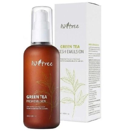 Isntree Green Tea Fresh Emulsion ефективна емулсия за мазна кожа