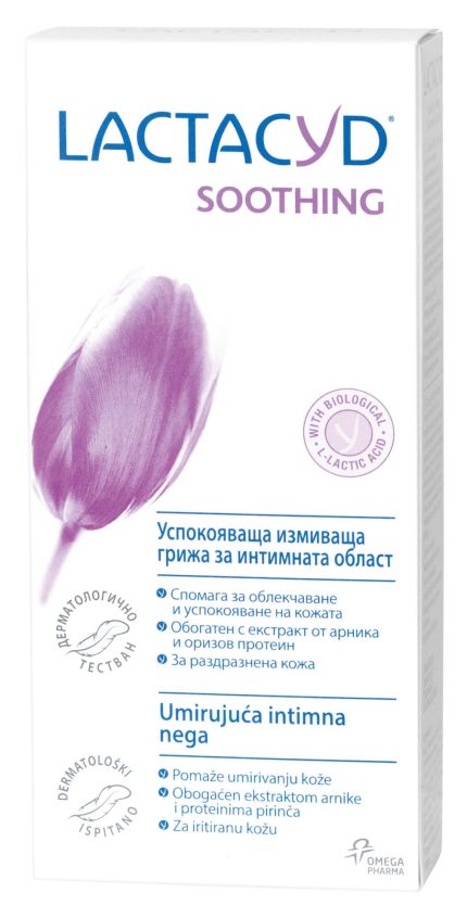 LACTACYD SOOTHING /успокояващ ефект при лек дискомфорт/