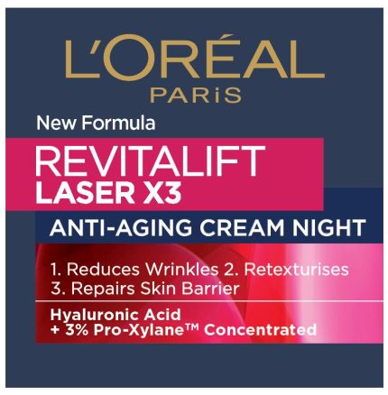 L'Oréal  DERMO REVITALIFT LASER Нощен крем 50мл