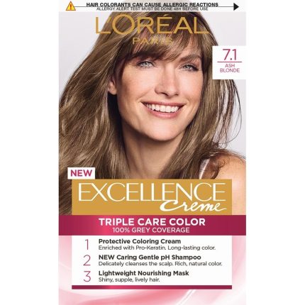 L'Oréal  EXCELLENCE 7.1 ASH BLOND
