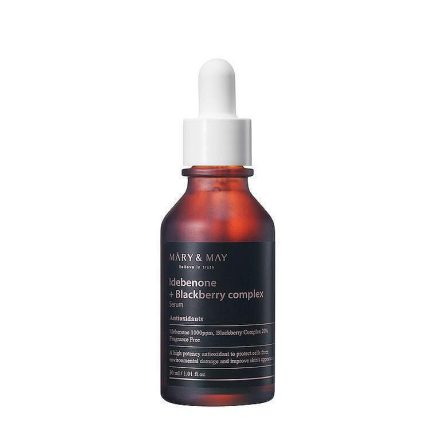 Mary and May Idebenone + Blackberry Complex Serum серум за лице с комплекс от идебенон и къпини