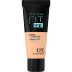 Maybelline  FIT ME MATTE Фон дьо тен 120 CLASSIC IVOR