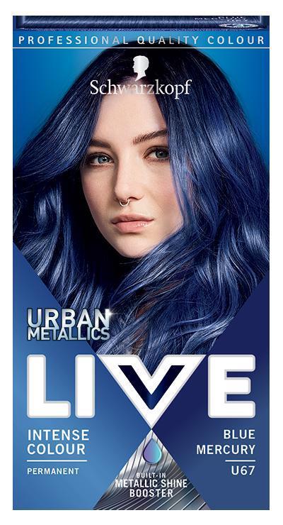 Schwarzkopf Live Urban Metallics Трайна крем боя за коса с метален оттенък