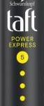 Taft Power Express Hairspray Бързосъхнещ лак за коса със силна фиксация