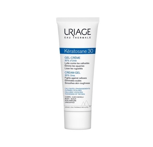 Uriage Keratosane 30 Cream Gel Крем гел за суха и груба кожа Uriage Keratosane 30 Cream Gel Крем гел за суха и груба кожа